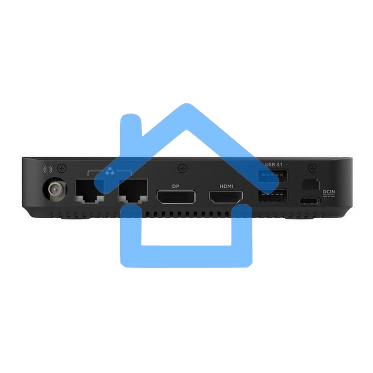 Мини ПК ZOTAC ZBOX MI668, Barebone, Intel i7-1360P, 2x DDR5-5200/4800 SODIMM, M.2 SSD SLOT, 2x GLAN, WIFI, BT, USBDRV, DP/HDMI, EU+UK PLUG 