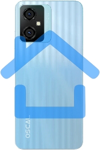 Смартфон OSCAL Tiger 10, 8/256Gb, голубой