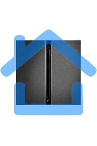 Холодильник Maunfeld MFF177NFSE нержавеющая сталь двухкамерный 263/170л морозилка сбоку, No Frost, Side by Side