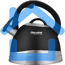 Чайник для плиты металлический Rondell Walzer RDS-1827 2.7л. черный