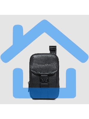 Чехол для смартфона Piquadro Than AC6546S135R/N черный натур.кожа