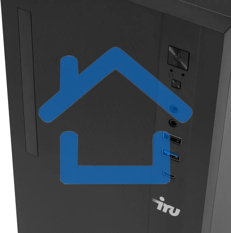Персональный компьютер IRU 310SC MT i7 12700 (2.1) 32Gb SSD1Tb UHDG 770 Windows 11 Professional GbitEth 200W черный (2017895)