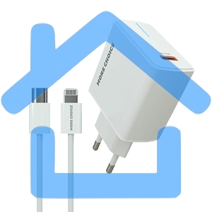 Зарядное устройство MORE CHOICE (4610196408922) NC60i, белый