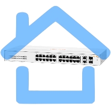 Коммутатор HPE Instant on 1430 R8R50A#ABB 26G 2SFP неуправляемый