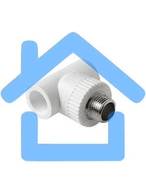 Тройник комбинированный PRO AQUA PA25015 НР белый 32-1/2