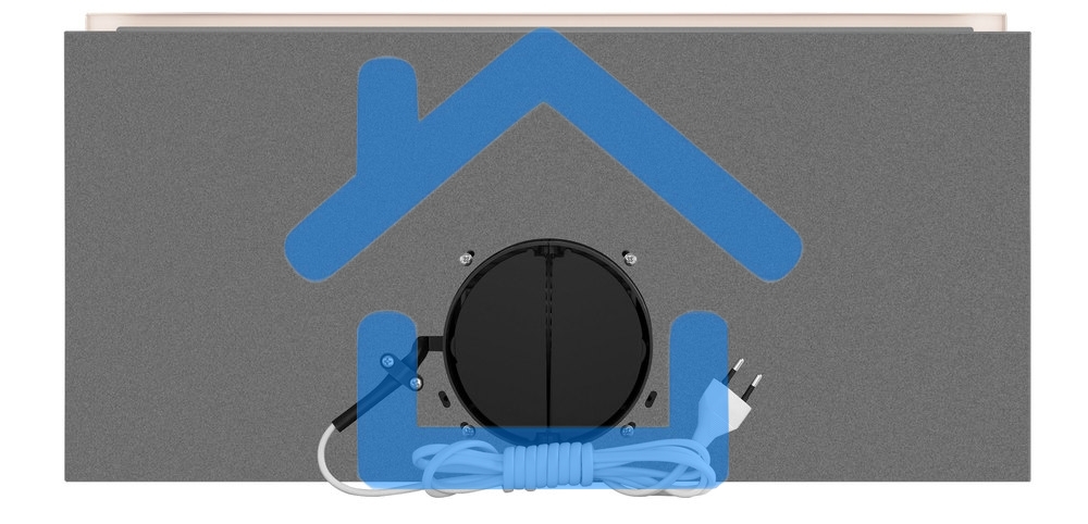 Вытяжка полновстраиваемая Maunfeld Crosby Singl 60, бежевый, 59.8 см, 850 куб. м/ч, 48 дБ