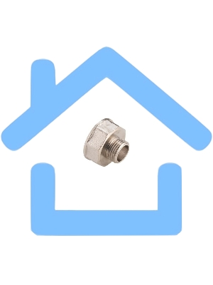 Переходник MVI ВН 1'х3/4' никелированный