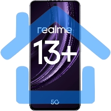 Смартфон Realme 13+ 5G, 8/256Gb, фиолетовый