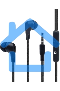 Гарнитура внутриканальные Oklick HS-S-250 1.2м черный проводные в ушной раковине (SS-E161)