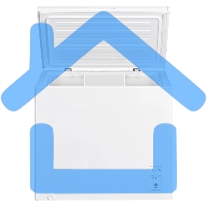 Морозильный ларь Centek CT-1787, белый, 198л