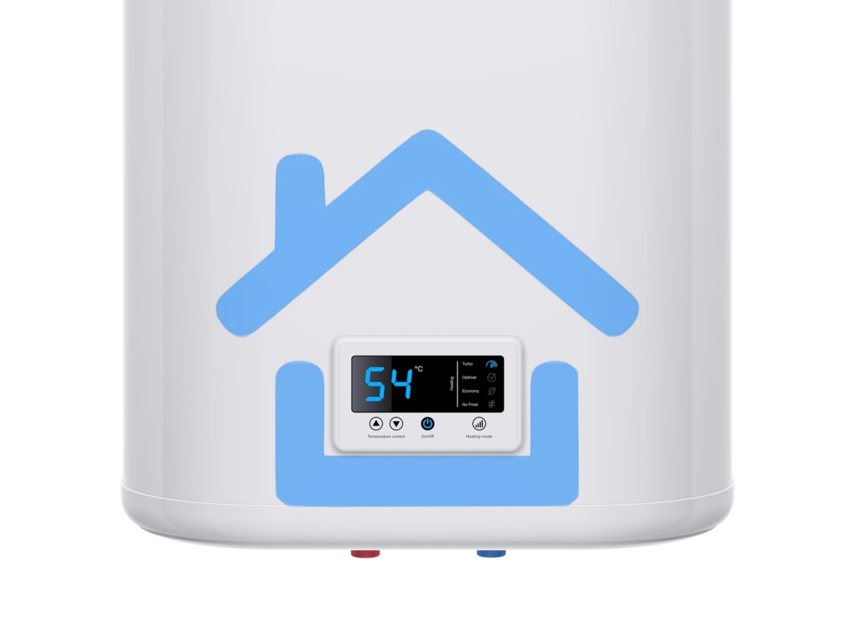 Водонагреватель Thermex Flat Plus IF 50V (PRO) накопительный электрический 50 л потребляемая мощность 2 кВт (220 В) электронное управление магниевый анод (2 шт.) вертикальный монтаж на стену с нижней подводкой (½') максимальная температура нагрева воды до