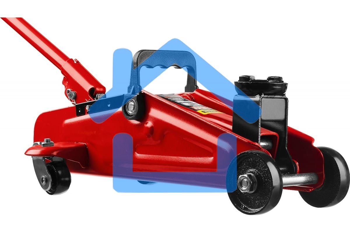 Домкрат STAYER 43152-2 RED FORCE гидравлический подкатной, 2т, 125-320мм