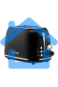 Тостер Galaxy Line GL 2920, магия черного, металл, 900 Вт, 6 степеней поджарки