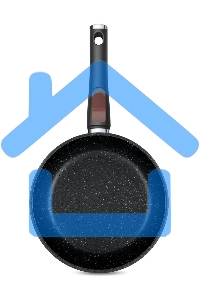 Сковорода НЕВА МЕТАЛЛ ПОСУДА L18020i 20 литая Индукция Гранит с/р