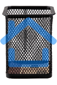 Подставка Deli E9174 для письменных принадлежностей, черный, металл, сетка