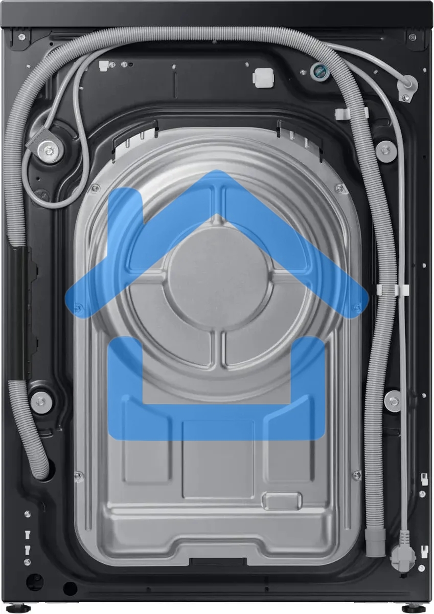 Стирально-сушильная машина Samsung WD11DG6B85BBLP черный, загрузка фронтальная 11 кг, 1400 об/мин, класс: A