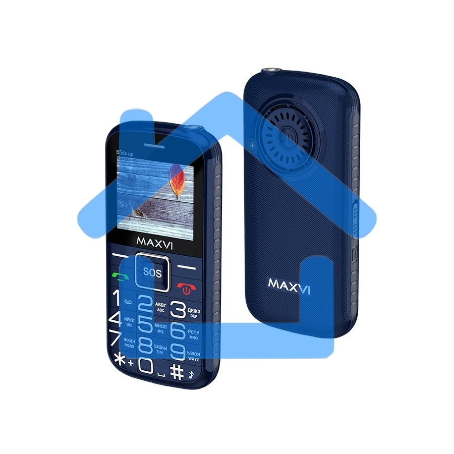 Мобильный телефон Maxvi B5ds up синий
