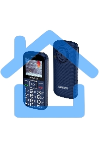 Мобильный телефон Maxvi B5ds up синий