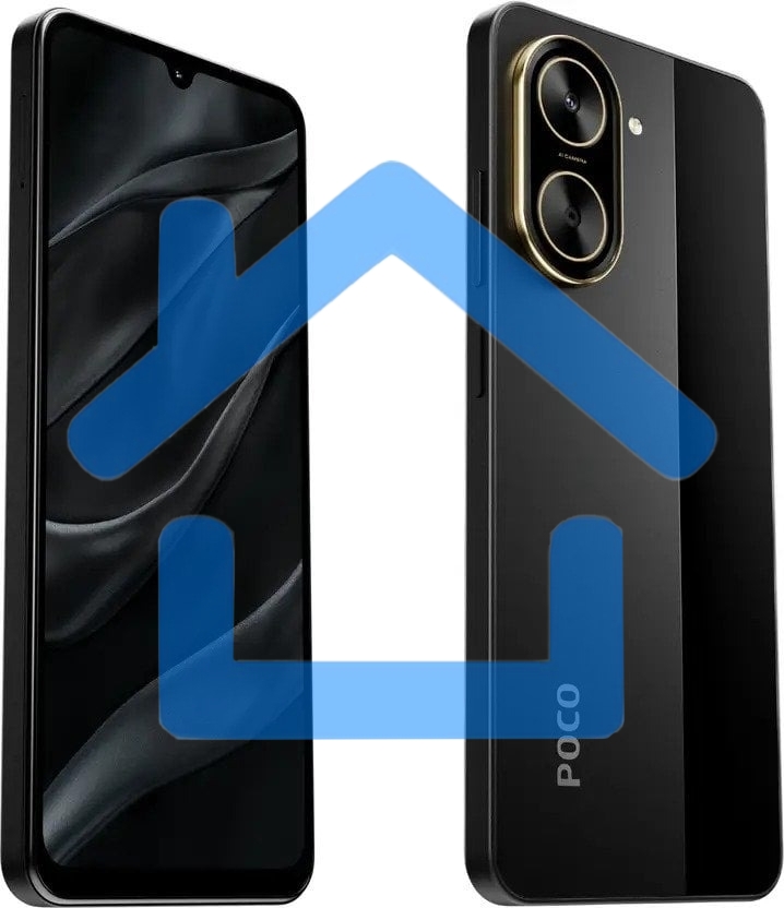 Смартфон POCO C71 RU 4/128Gb черный