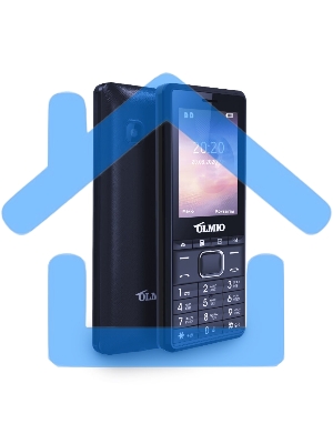 Мобильный телефон OLMIO A25 синий/черный