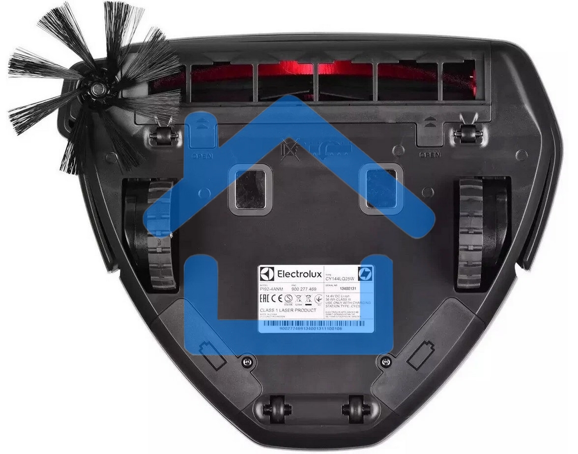 Робот-пылесос Electrolux Pure i9 PI92-4ANM черный, 30 Вт, 2500 мА·ч Li-Ion, уборка сухая, пылесборник контейнер 0.7 л