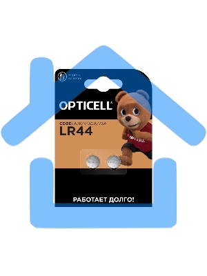 Батарея Opticell Specialty LR44 (2шт) блистер