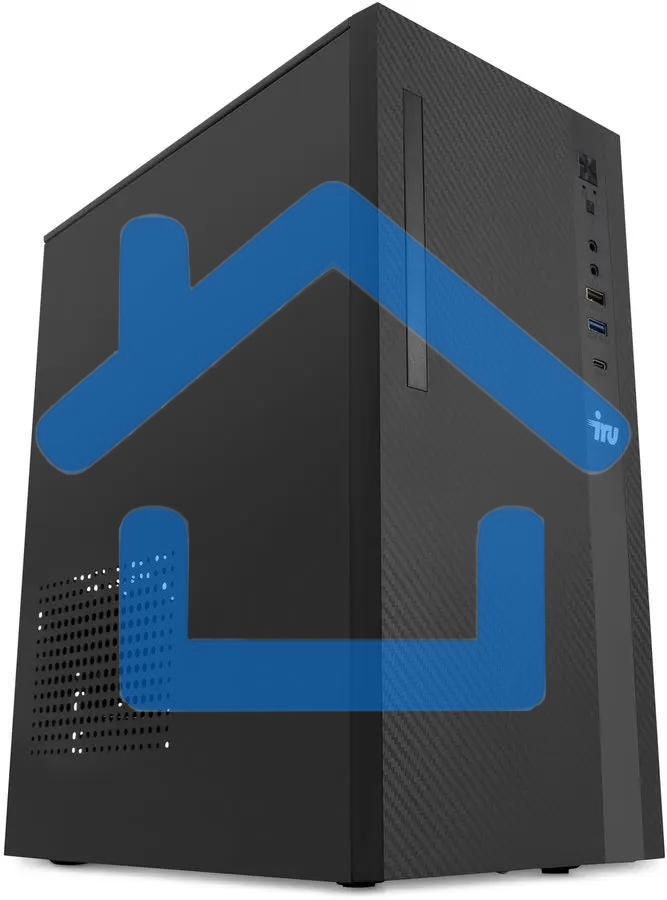 Персональный компьютер IRU 310SC MT i7 12700 (2.1) 32Gb SSD1Tb UHDG 770 Windows 11 Professional GbitEth 200W черный (2017895)