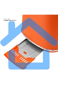 Тостер Galaxy Line GL 2921, апельсиновый фреш, металл, 900 Вт, 6 степеней поджарки