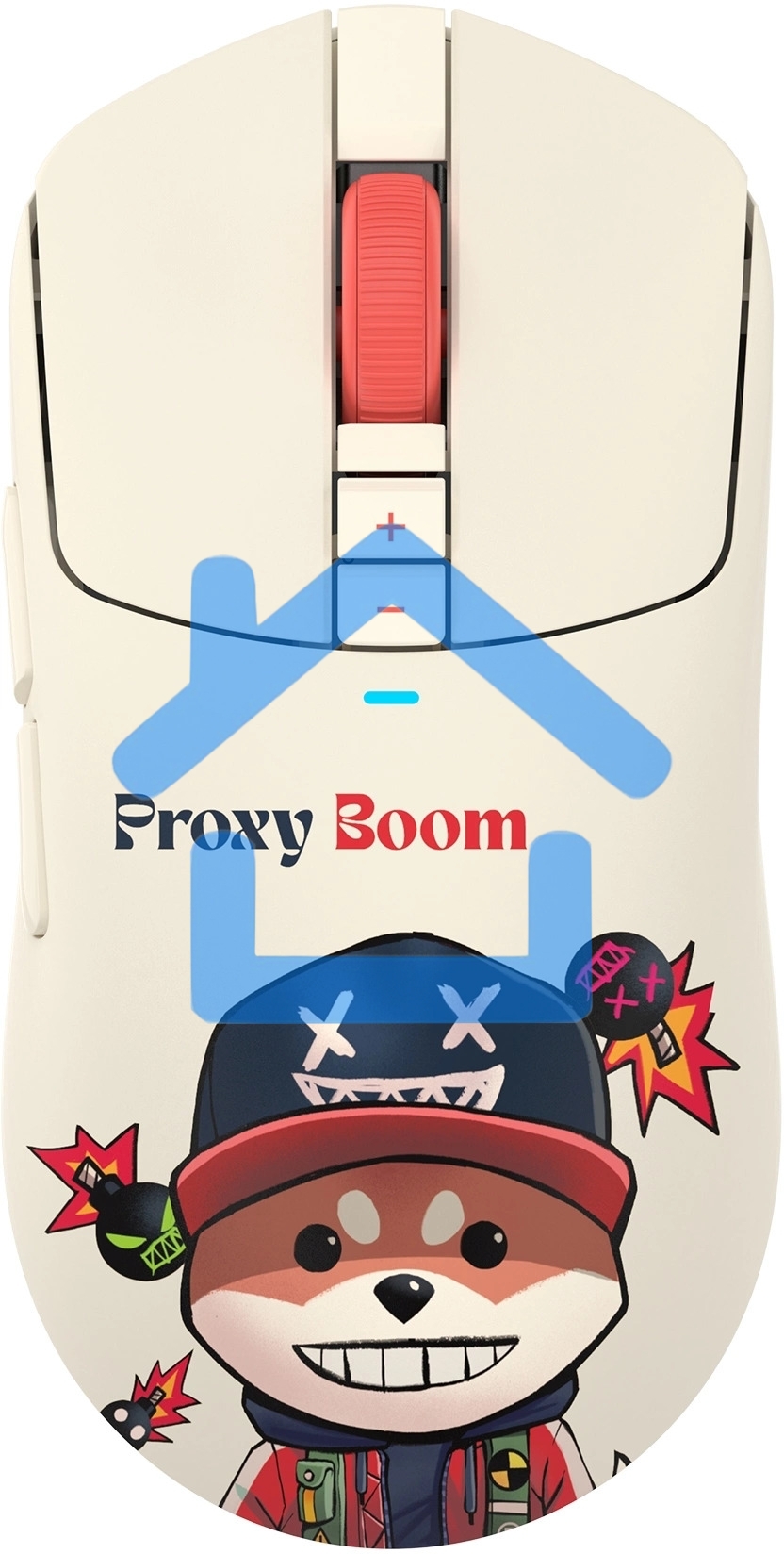 Мышь беспроводная/проводная A4Tech Bloody R72 Ultra Duo Proxy Boom бежевый, 20000 dpi, радиоканал, USB, кнопки - 7