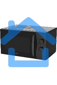 Микроволновая печь Beko SOLO MOF23300B черный, 23 л, 900 Вт, переключатели - поворотный механизм