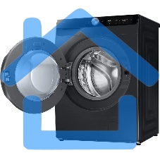 Стирально-сушильная машина Samsung WD11DG6B85BBLP черный, загрузка фронтальная 11 кг, 1400 об/мин, класс: A