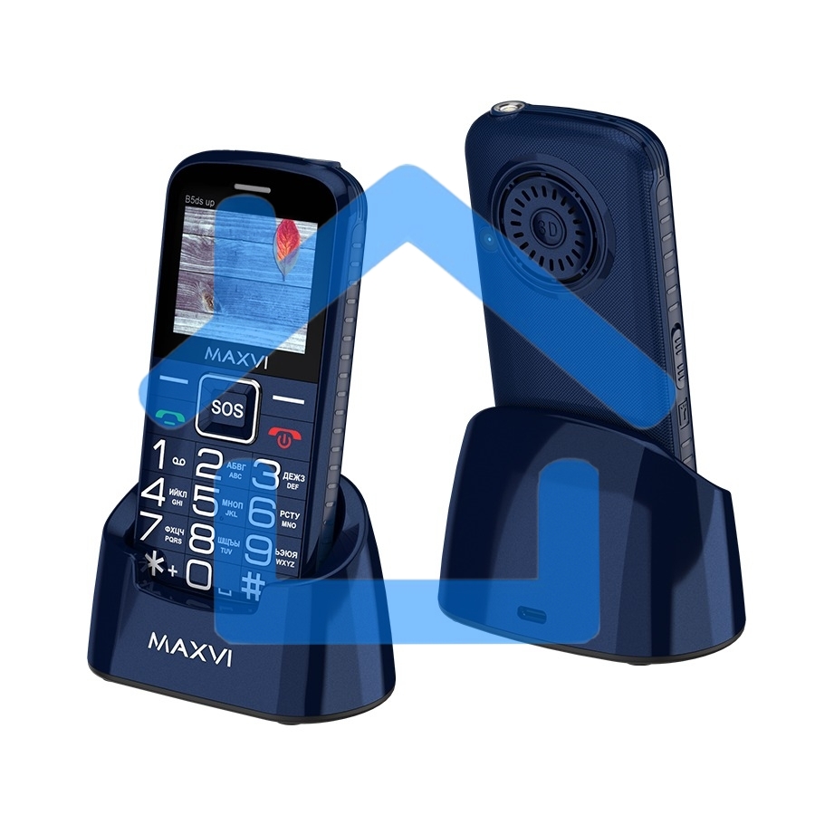 Мобильный телефон Maxvi B5ds up синий