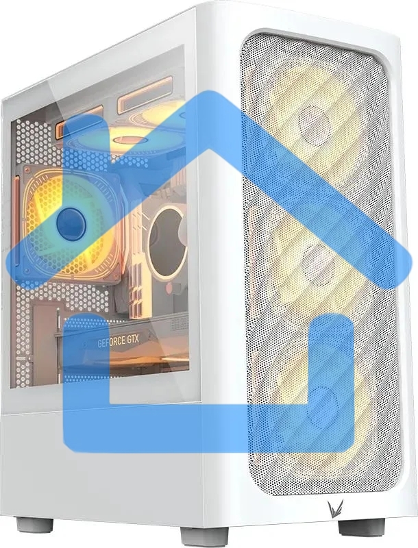 Компьютерный корпус Aerocool / Formula Air Mesh G3 белый без БП mATX 4x120мм 2x140мм 2xUSB 3.0 audio bott PSU