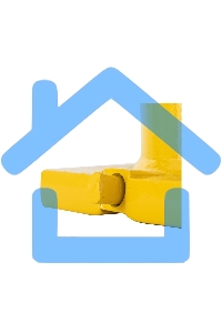 Домкрат бутылочный гидравлический Deli DQ71050 макс.грузоподъемность 50 т