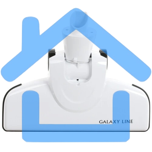 Пылесос вертикальный Galaxy GL 6225 белый, питание от сети, 150 Вт, уборка сухая, пылесборник 0.8 л