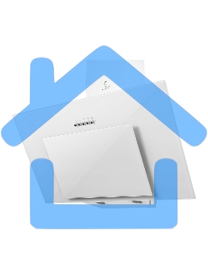 Вытяжка наклонная LEX MIRA G 600 белая, 59.5 см, 700 куб. м/ч, 49 дБ