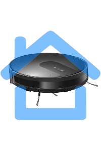 Робот-пылесос Centek CT-2721 черный, 2600 мAч Li-Ion, уборка сухая/влажная, пылесборник контейнер 0.68 л