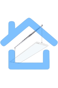 Обогреватель инфракрасный Ballu BIH-GTW-1.3 белый, 1300 Вт, 26 м2