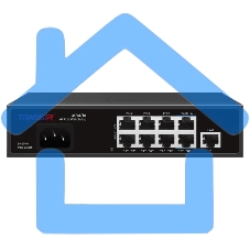 Коммутатор Trassir TR-NS1109-120-8PoE неуправляемый