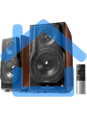 Акустическая система Edifier S3000MKII 2.0, 256Вт, темное дерево