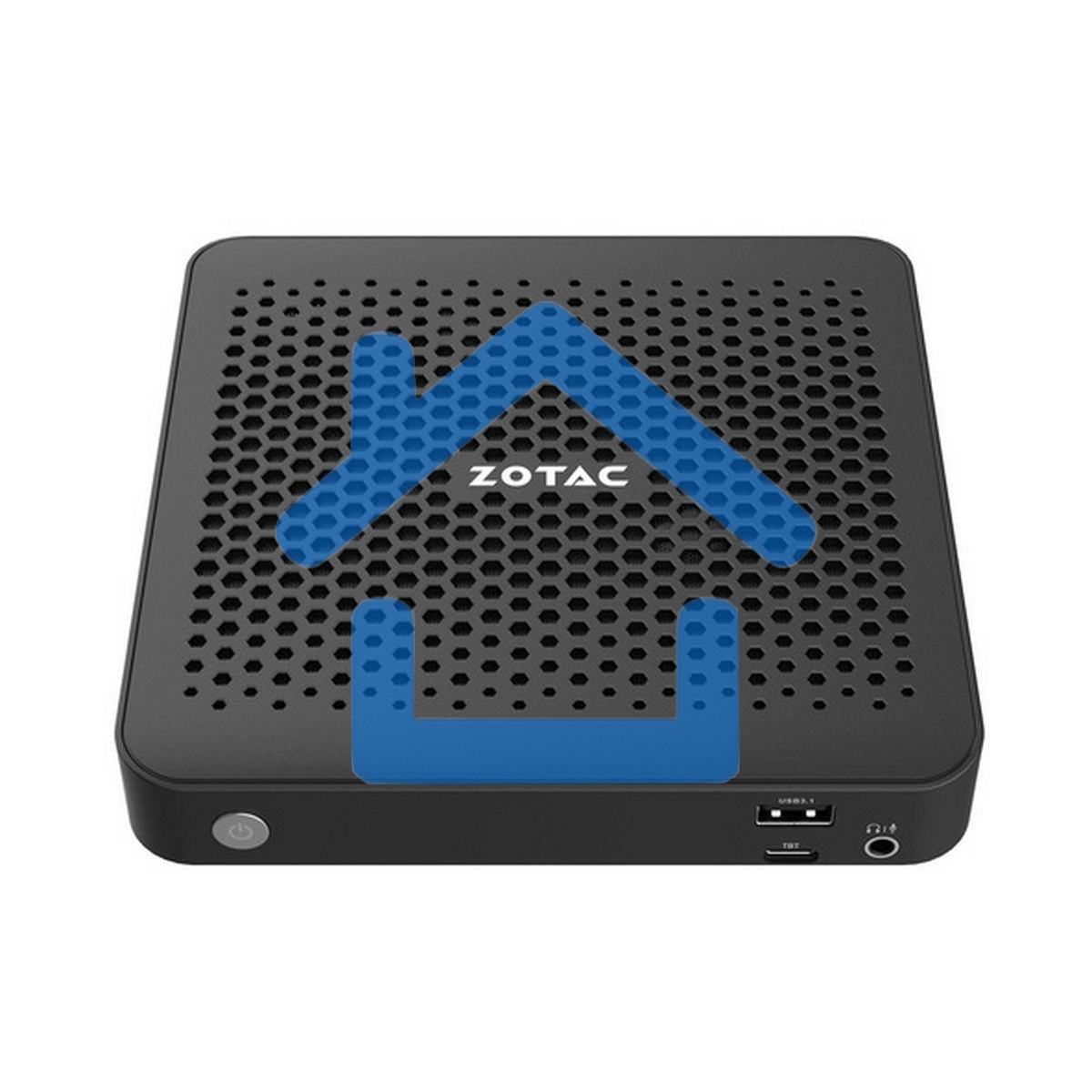 Мини ПК ZOTAC ZBOX MI668, Barebone, Intel i7-1360P, 2x DDR5-5200/4800 SODIMM, M.2 SSD SLOT, 2x GLAN, WIFI, BT, USBDRV, DP/HDMI, EU+UK PLUG 