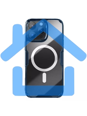 Чехол Nature TPU Pro Magnetic Case, синий, (AP IP16 Pro)