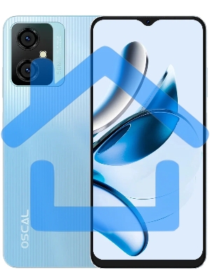 Смартфон OSCAL Tiger 10, 8/256Gb, голубой