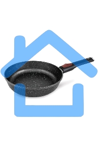 Сковорода НЕВА МЕТАЛЛ ПОСУДА L18020i 20 литая Индукция Гранит с/р