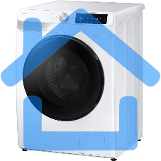 Стирально-сушильная машина Samsung WD11DG6B85BELP белый, загрузка фронтальная 11 кг, 1400 об/мин, класс: A