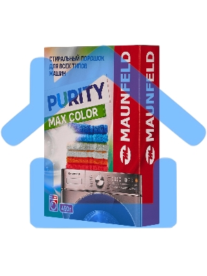 Стиральный порошок Maunfeld Purity Max Color Automat 450г MWP450CA