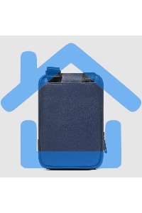 Чехол для смартфона Piquadro Than AC6546S135R/BLU синий натур.кожа