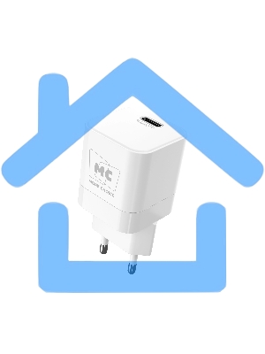 Зарядное устройство MORE CHOICE (4620202555854) NC86a 1Type-C 3.0A PD 20W для Type-C Type-C, белый