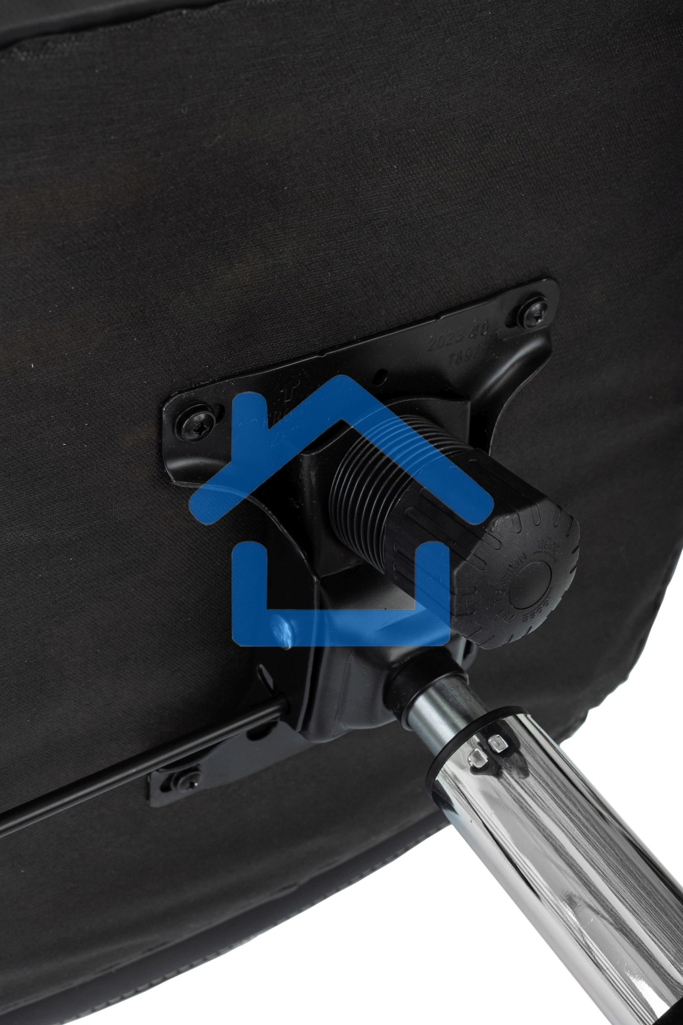 Кресло руководителя Бюрократ CH-868SL черный, эко.кожа, крестов. металл хром