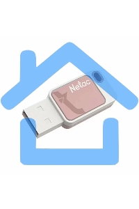 Флешка USB Netac 64 Gb UA31 NT03UA31N-064G-20PK USB 2.0, розовый
